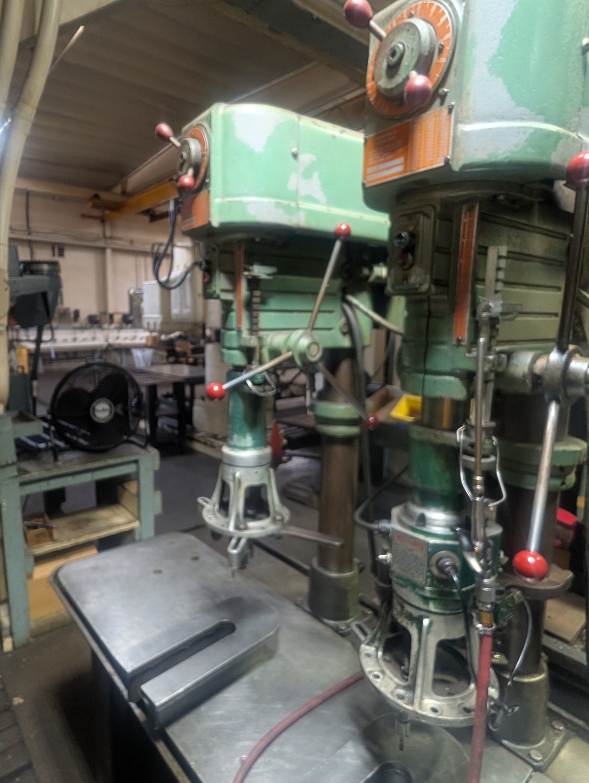 20″ POWERMATIC “1200” THREE-SPINDLE MULTIPLE SPINDLE DRILL PRESS