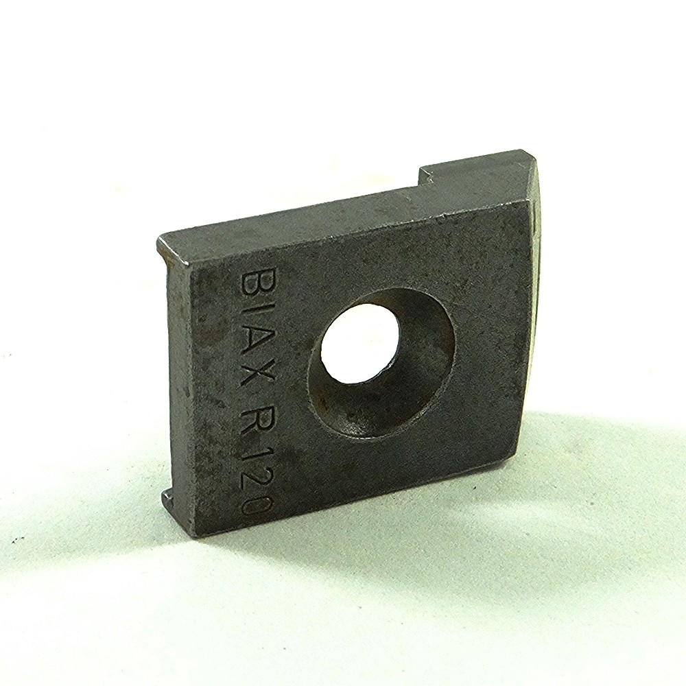 Biax R120 Half-Moon Flaker Blade for Dapra Biax HM10 Scraper with Clamp Holder