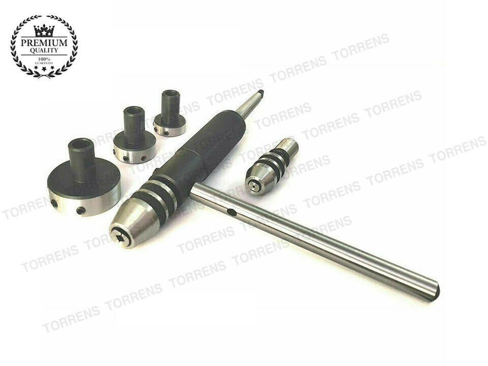 3MT Lathe Tailstock Tap And Die Holder set Sliding Floating Type MT3 Shank INCH