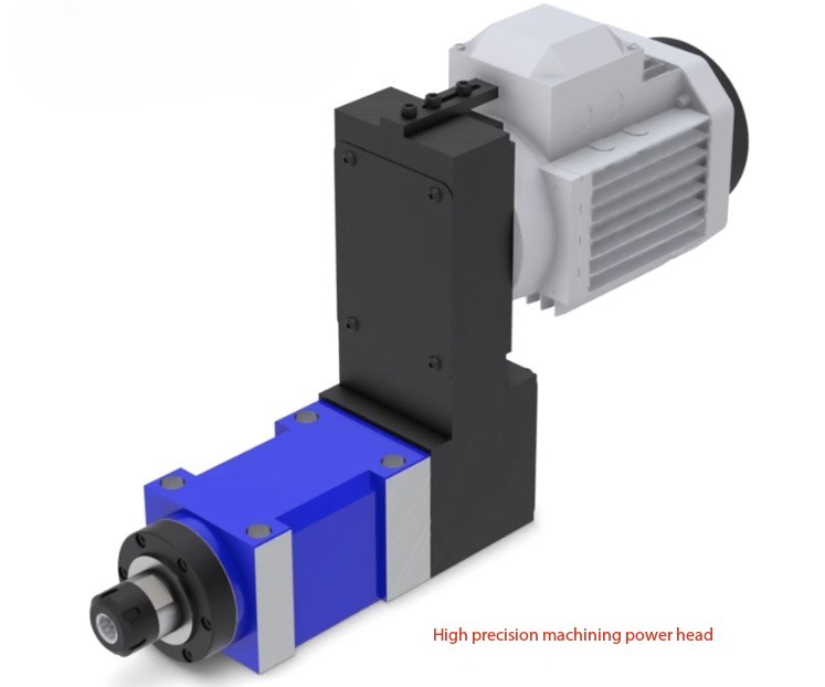 ER25 BT30 Morse Taper No. 3 Power Head High-Precision Spindle Mechanical CNC