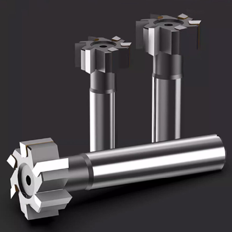 T-slot Milling Cutter Carbide Metalworking Cutter Tool End Mill Ø16mm – 60mm