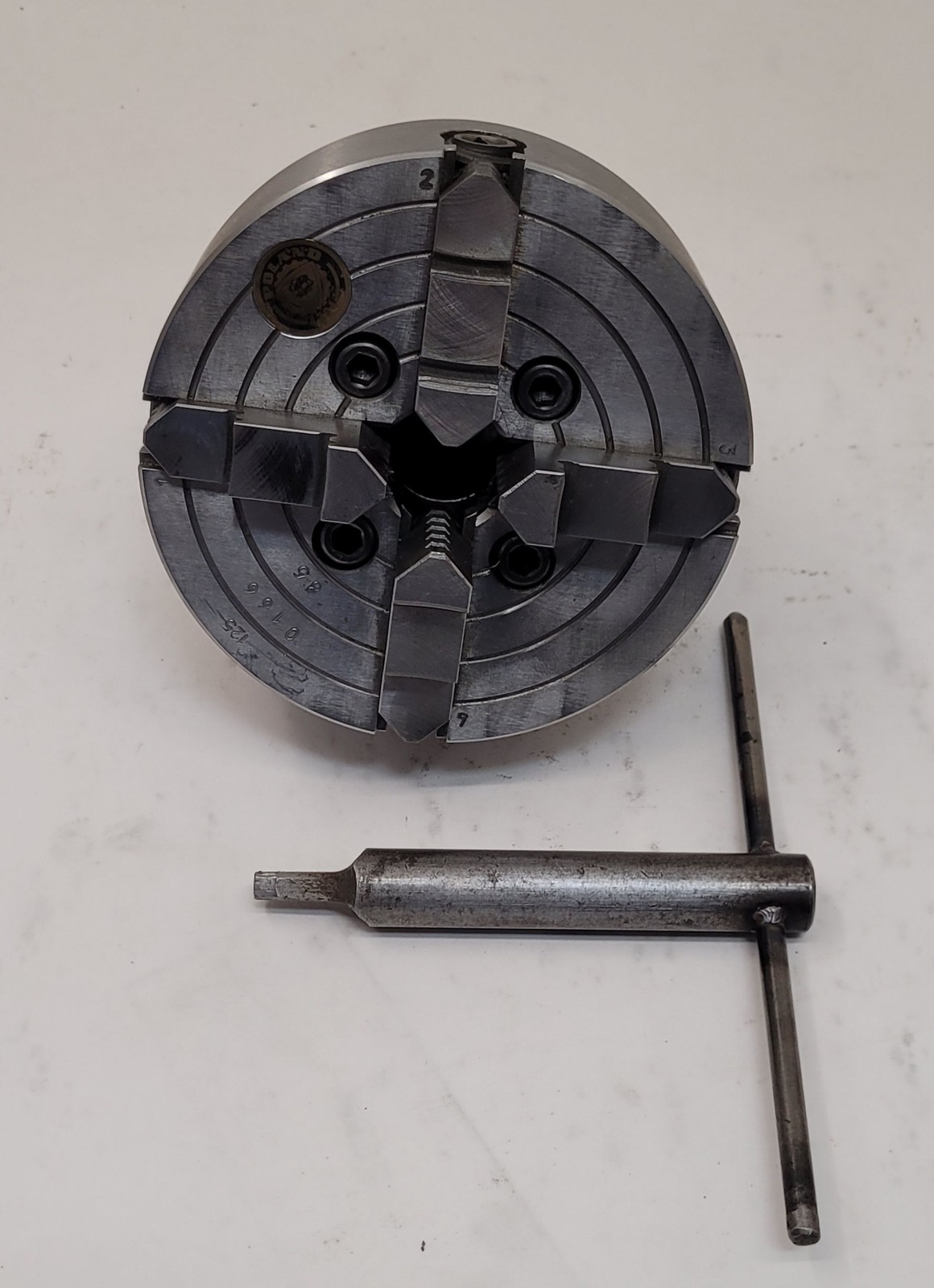 Bison – 5in – 4 Jaw 5C Collet Chuck