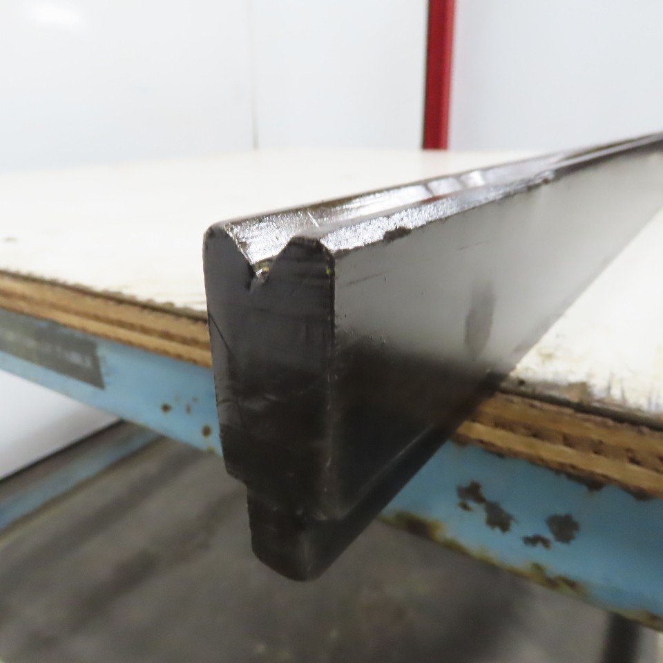 48-1/8″ Press Brake 90° Forming V Angle Die Block 1/2″ Tang 2-3/8″High 1″ Thic