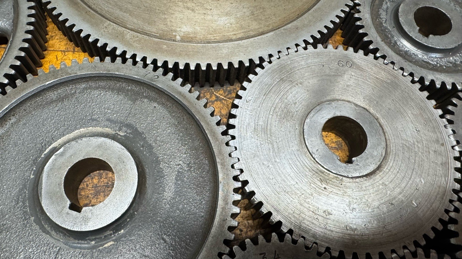 Lathe Change Gear Set 3/4” Bore 5/8” Thickness ￼South Bend Logan Monarch Sheldon