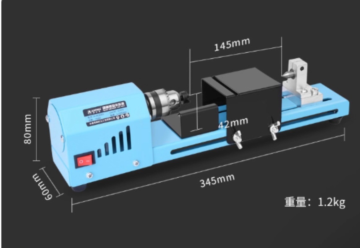 Multi-Function Manual Training Lathe with Ball Grinding and Polishing Machine
