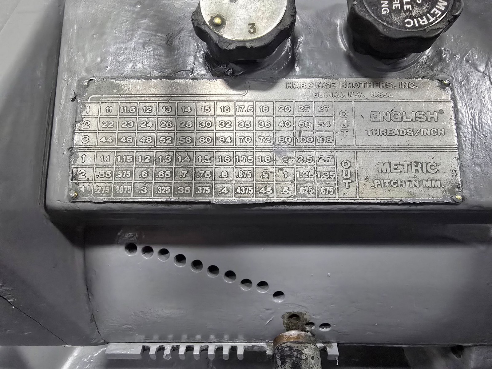 11”x18” Hardinge HLV-H-EM Tool Room Lathe w/Inch/Metric