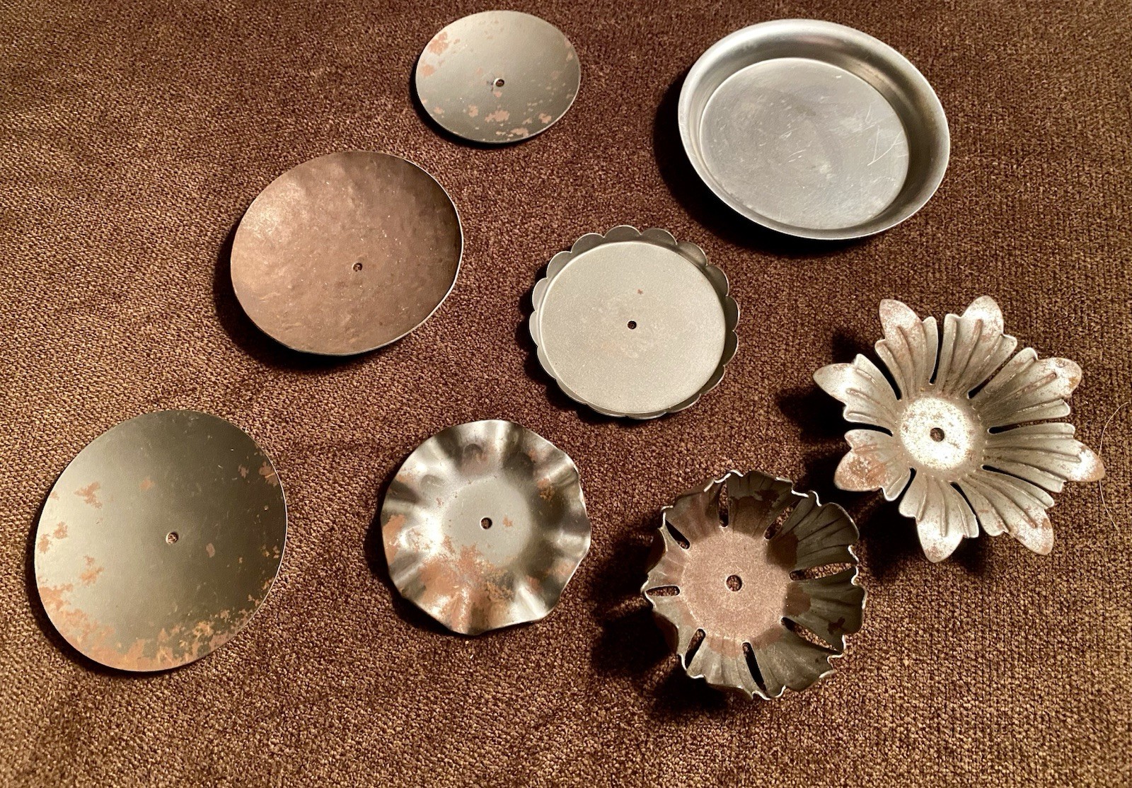 Vtg 70s MetalCraft Wrought Iron Handicrafts Practical Workshop Tool Set & MORE!!