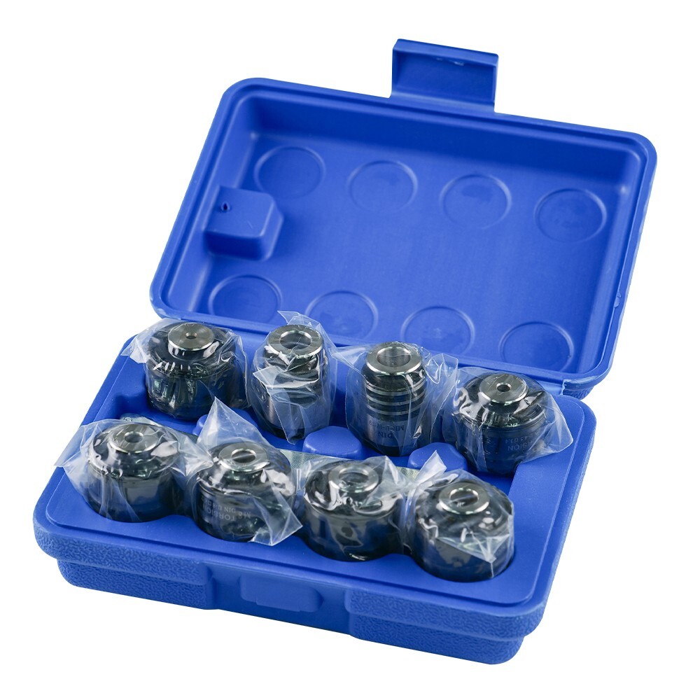 8PCS GT12 DIN Tapping Collets Torque Collet for M16R Tapping Machine