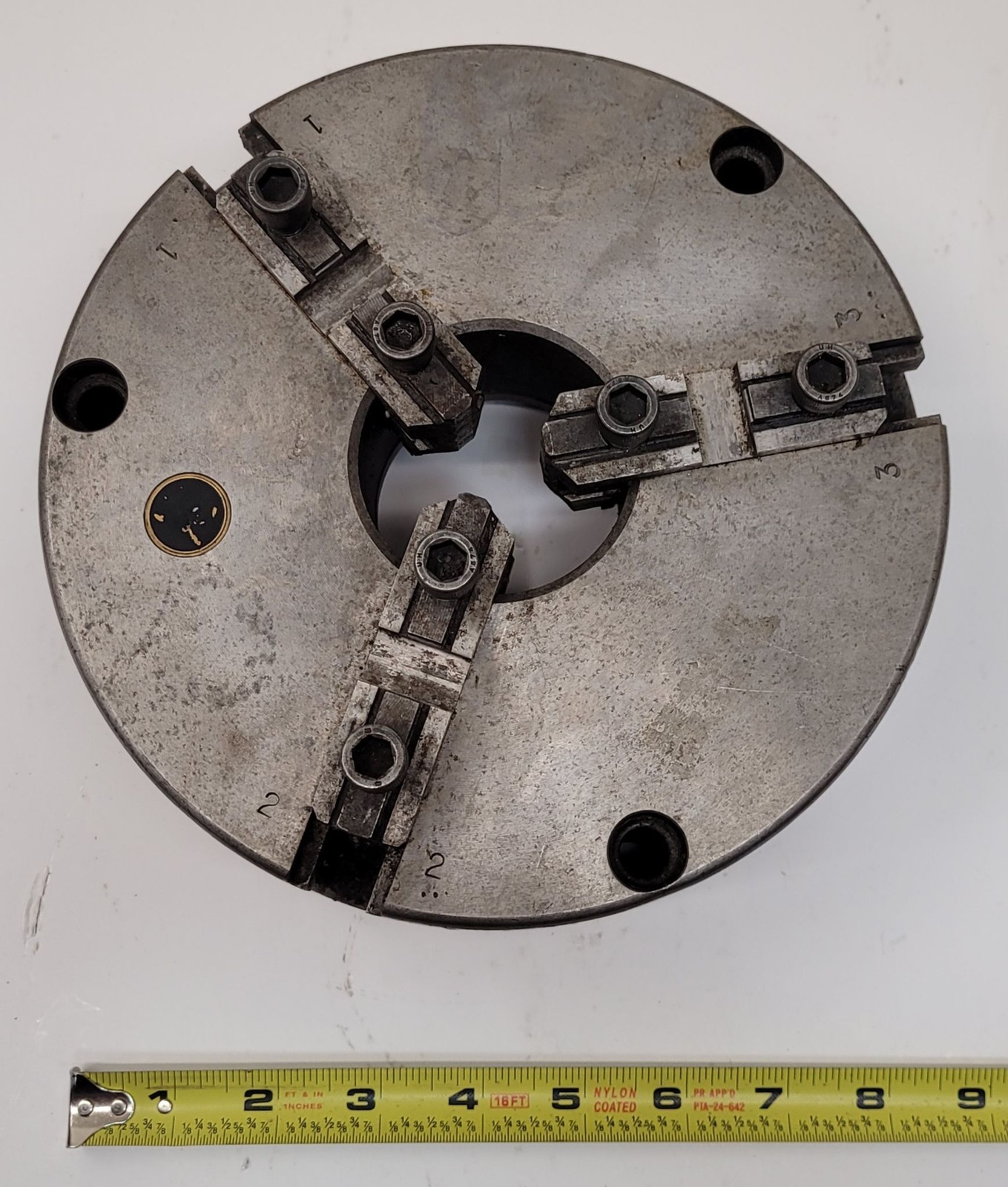 Bison 8″ – 3 Jaw Adjustable Chuck