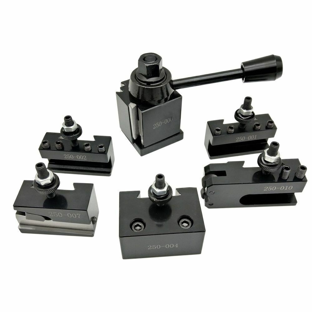Mini Quick Change Tool Post Holder Lathe Boring Turning Tool Accessories Kit