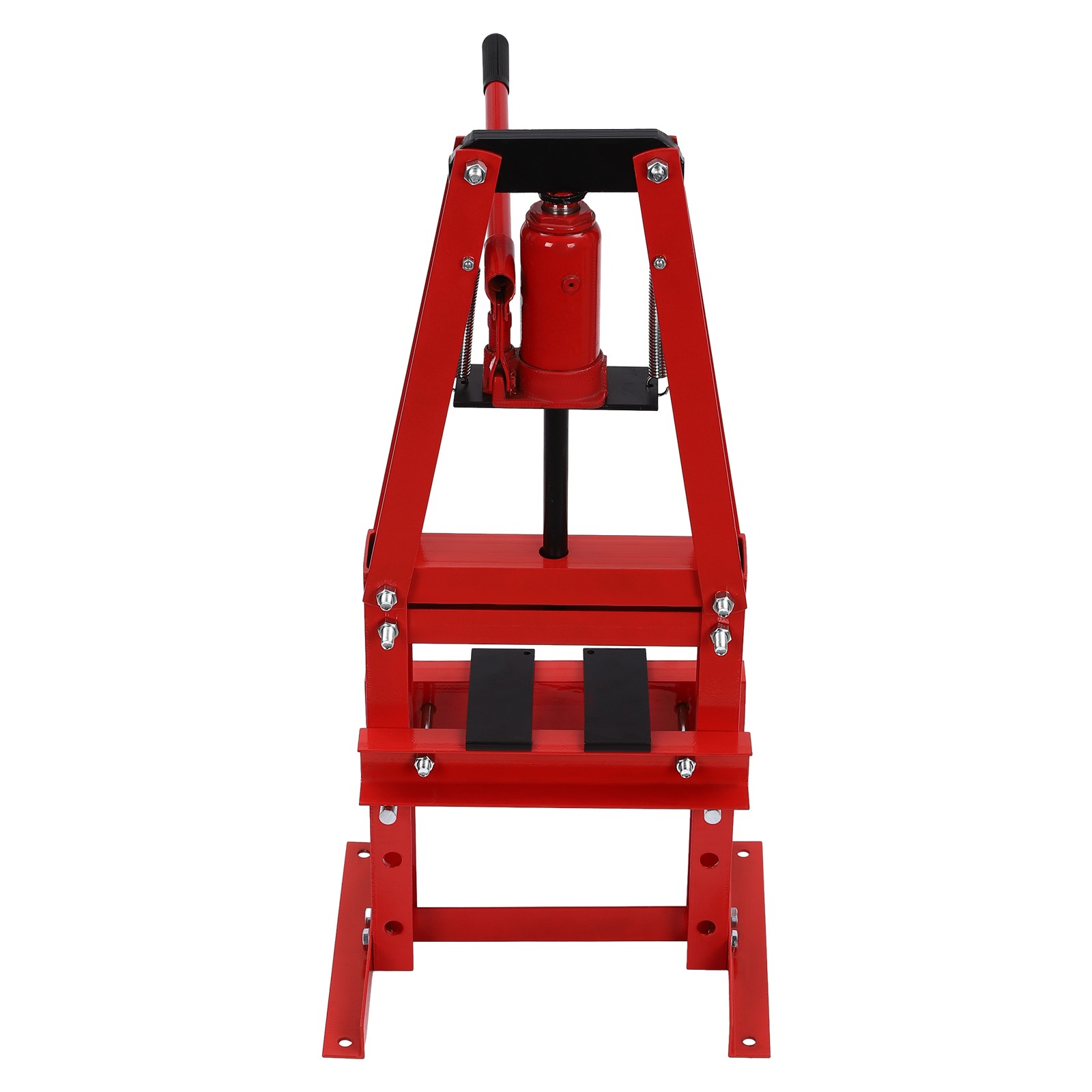 6 Ton Hydraulic Shop Press with Gauge & Press Plates A-Frame Benchtop Press Tool