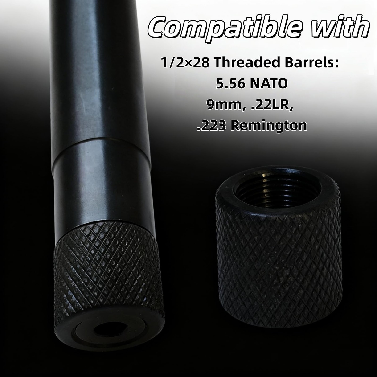 Thread Protector 1/2 x 28 for .22LR .223 & 5.56 | Durable Cerakoted Finish | …