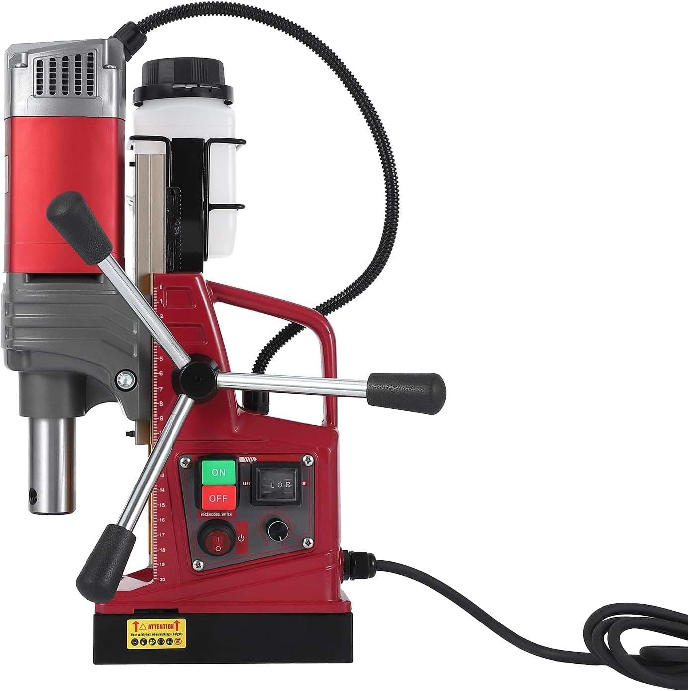 Portable Mag Magnetic Drill Press 1550w 820RPM 2922LBF 1.57″ Boring Diameter