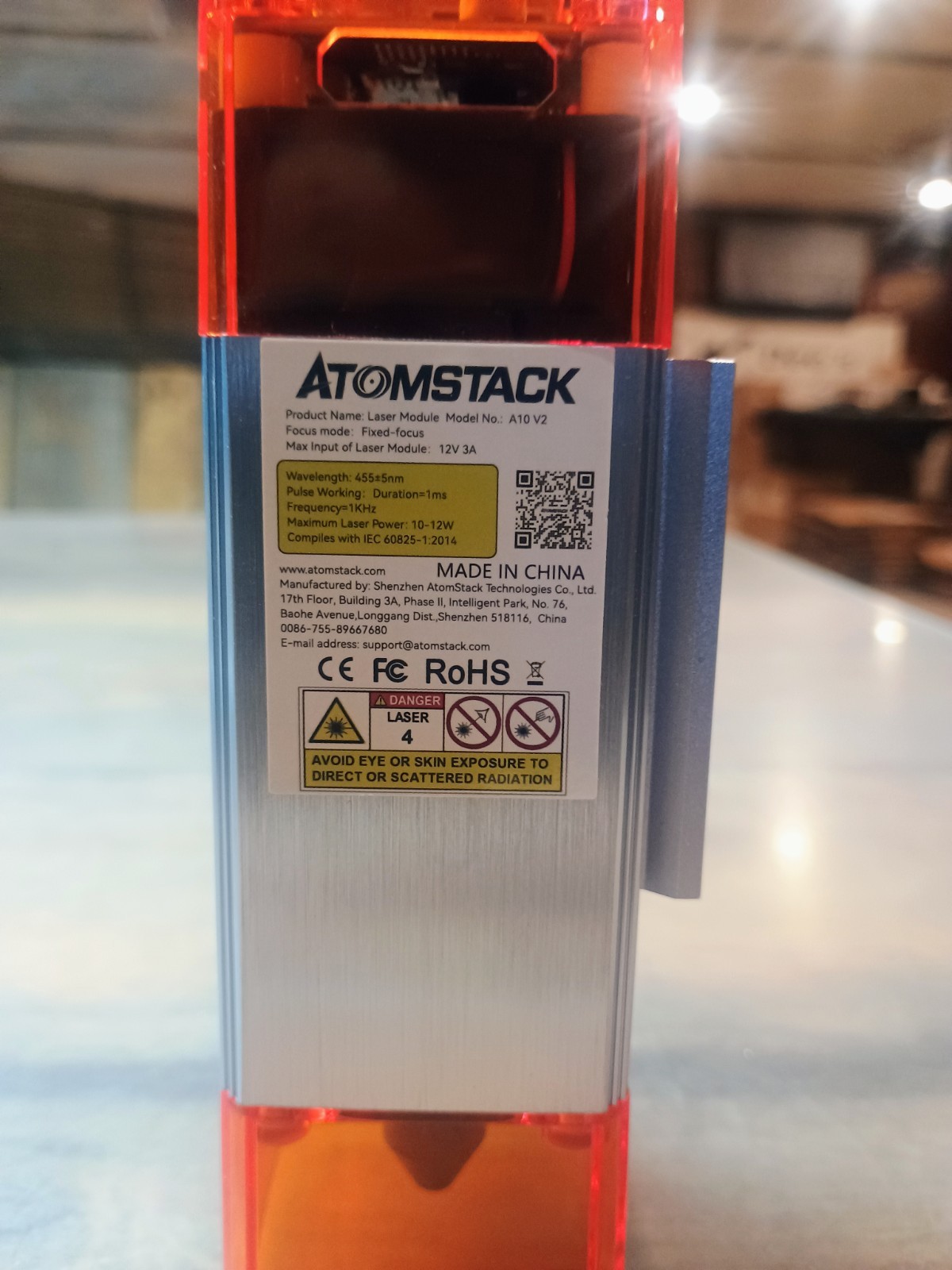 Atomstack A10/V2 Diode Laser Engraver Module