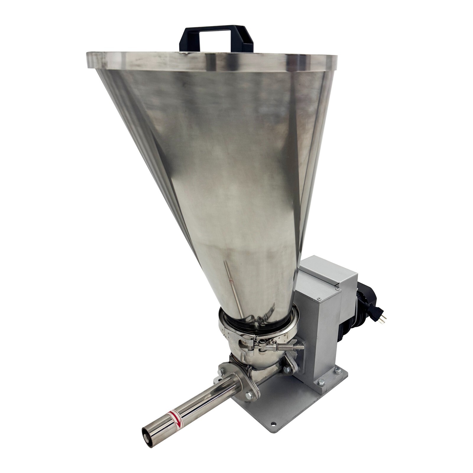 220V 1PH Stainless Steel Feeder Feeding Engine 0.6-3KG/H for Granule