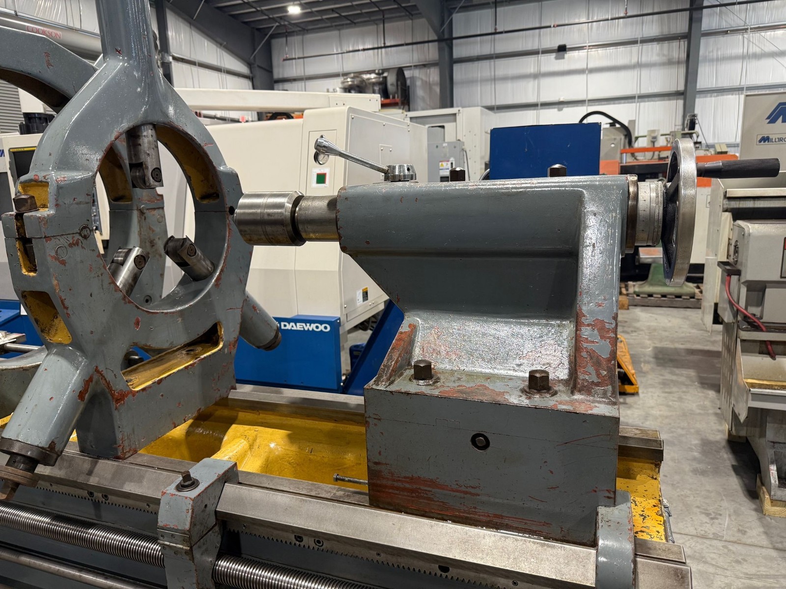 GEMINIS Republic Lagun GE-1000 39”/48” x 120”cc Hollow Spindle Lathe 20” #7566