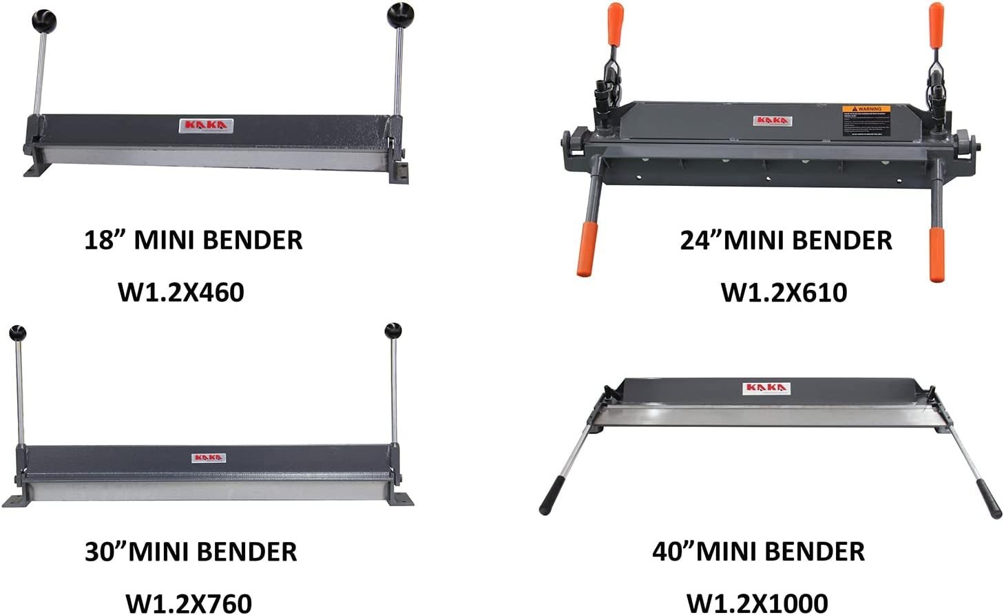 18-Inch Adjustable Sheet Metal Brake – Portable Bender for DIY Enthusiasts