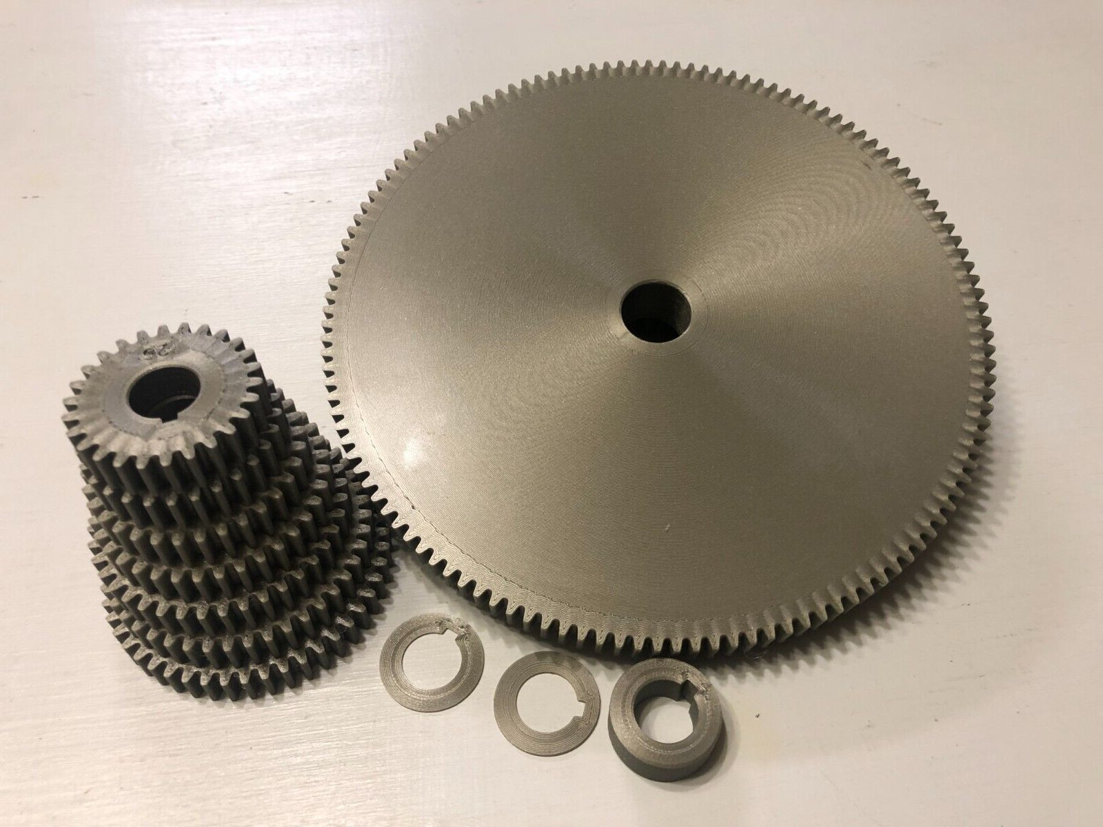SOUTH BEND 9A/10K METAL LATHE, METRIC 100/127T TRANSPOSING 7 GEAR SET !