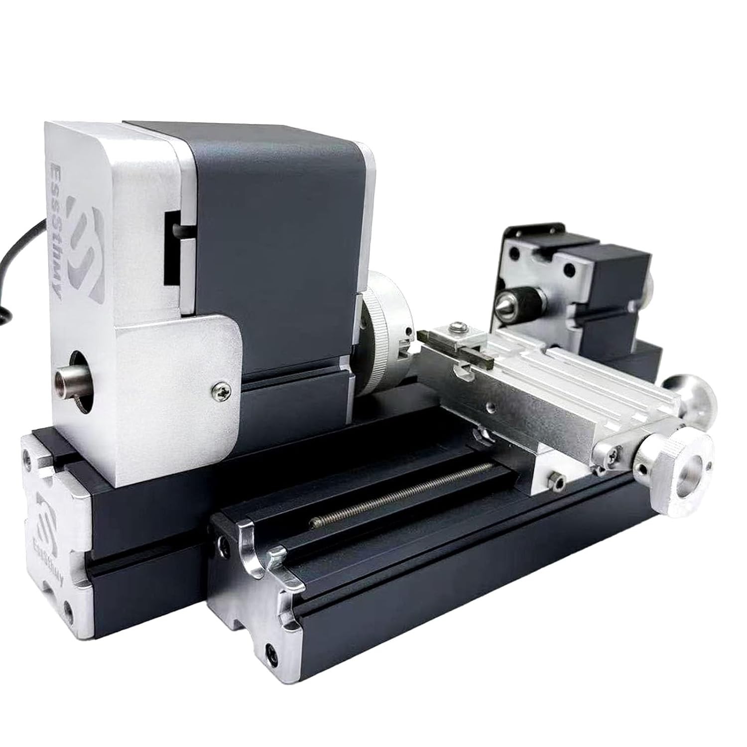 Mini Metal Lathe Machine, 36W 20000 RPM, Benchtop Lathe for Woodworking DIY,Craf
