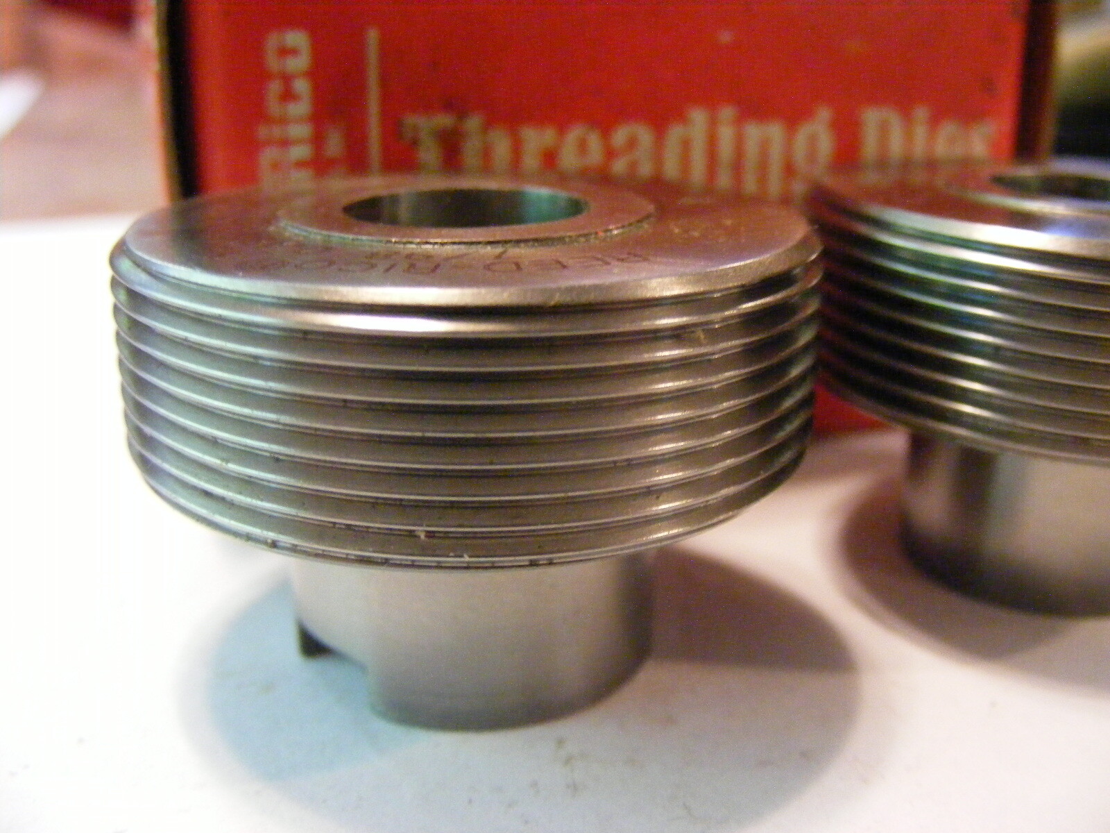 Reed Thread Roll Rolling Dies 13/16 – 18 UNRS – NICE CONDITON – READ (a)