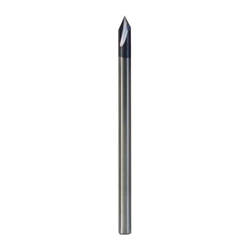 HRC55 Solid Carbide 60° Degree Chamfer End Mill Cutter 1mm-16mm – AlTiN coating