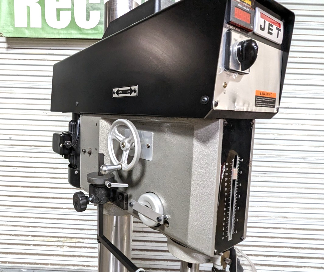 Jet Drill Press JDP-20-VS-1 FWD/REV 3MT 115 & 230V 354230 Scratch &