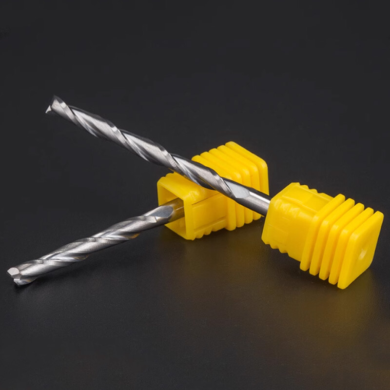 Ø4mm CNC Straigh End Mill Milling Cutting 2 Flute Cutter Drill Bit Spiral Router