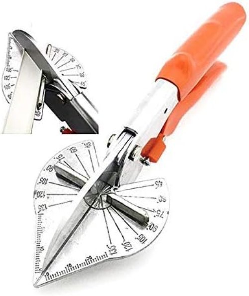Multi-Angle Cutting Scissors with Non-Slip Handle for Comfort and Control
