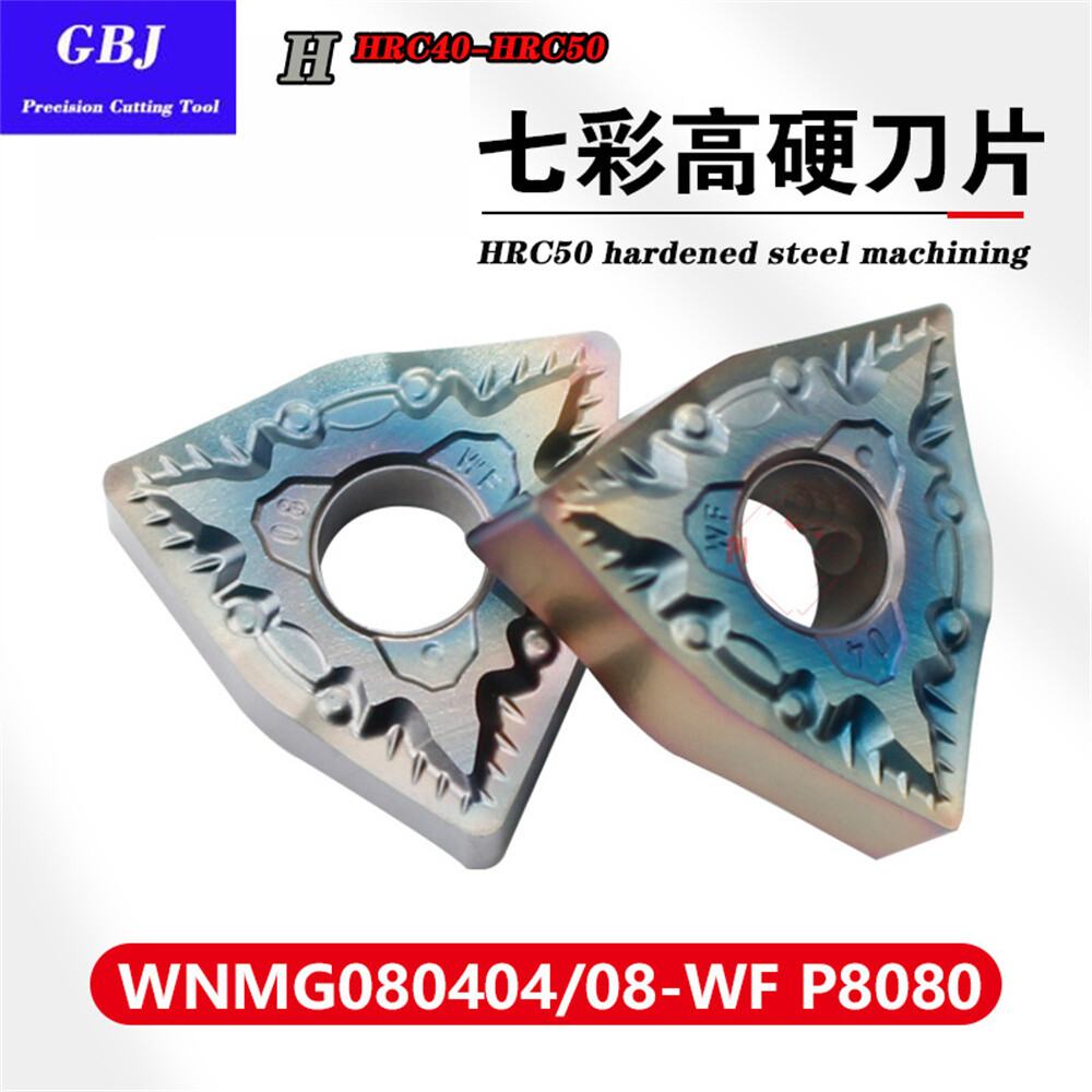 WNMG 080404 080408 WF HRC50 Carbide Insert 10pcs Machining hardened steel