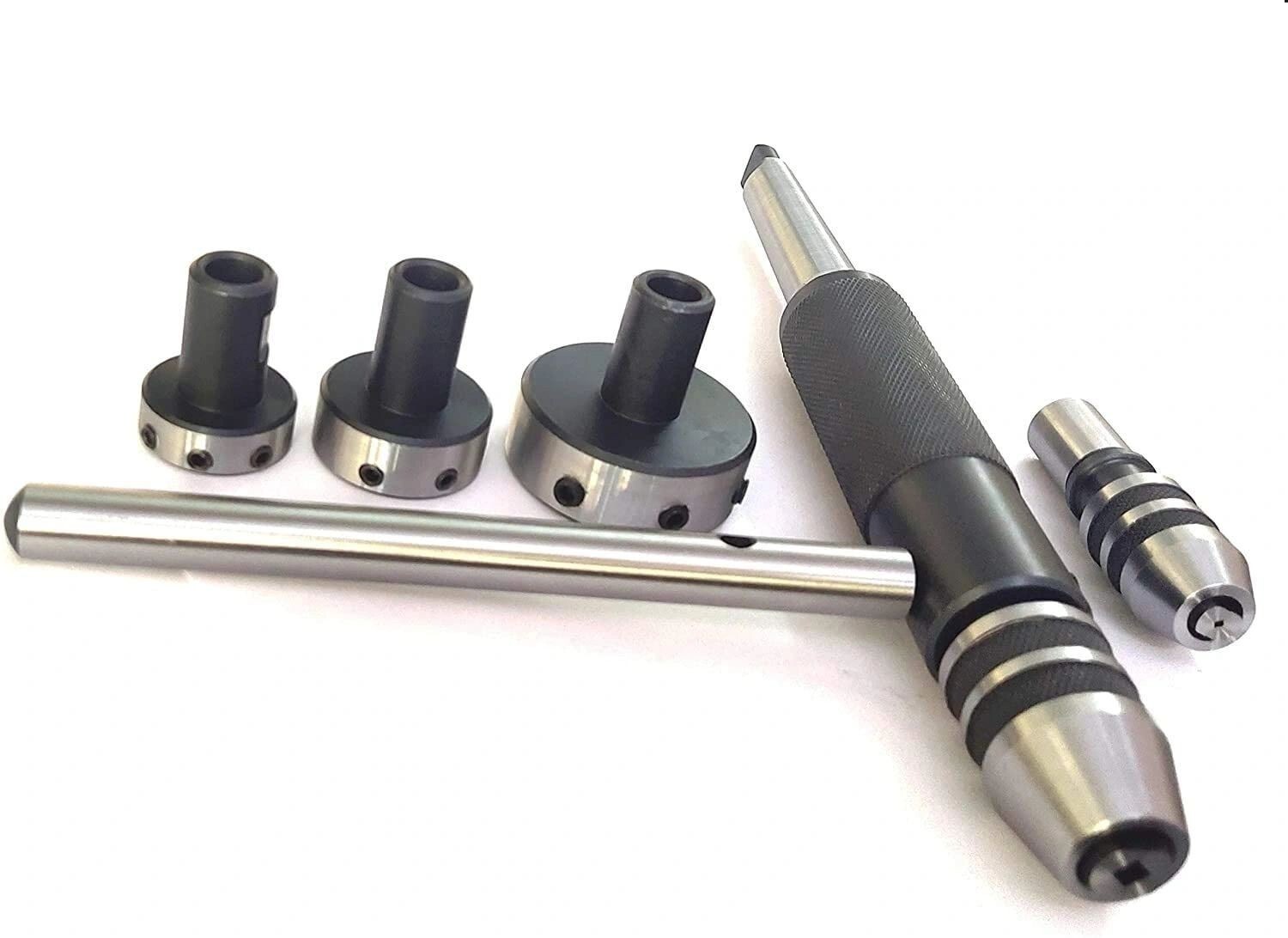 Tapping, Reaming & Threading Attachment Tailstock Die Holder Set- USA FULFILLED