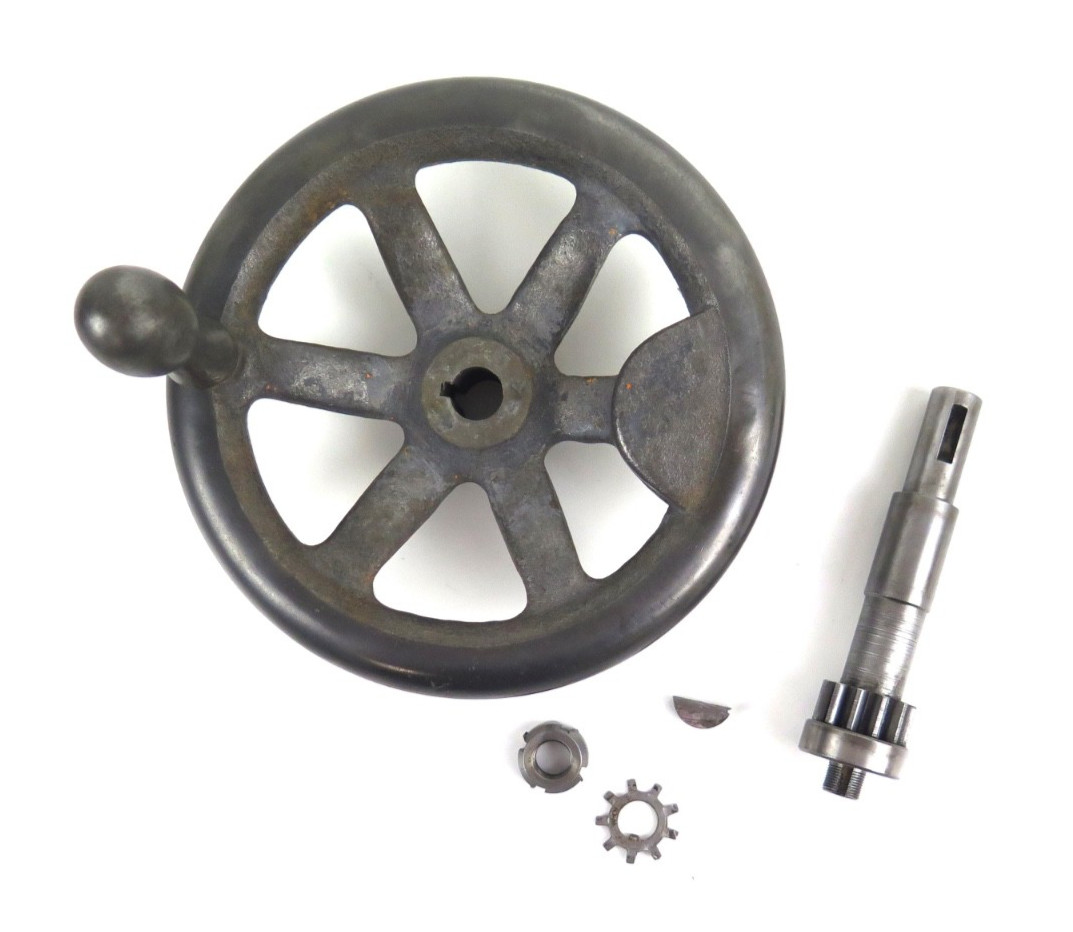 LeBlond 13″ Geared Head Lathe Apron Handwheel & Pinion Assembly