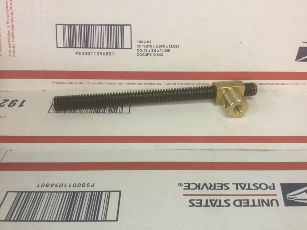 9″ south bend lathe cross feed leadscrew rebuild kit