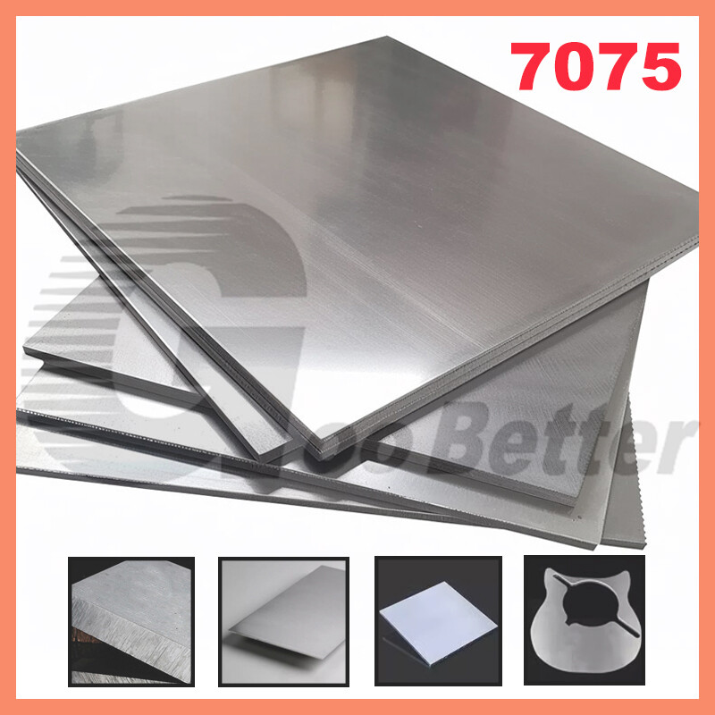 7075 Grade Super Hard Aluminium Sheet Plate 10mm Thick 100mm-350mm Various Sizes