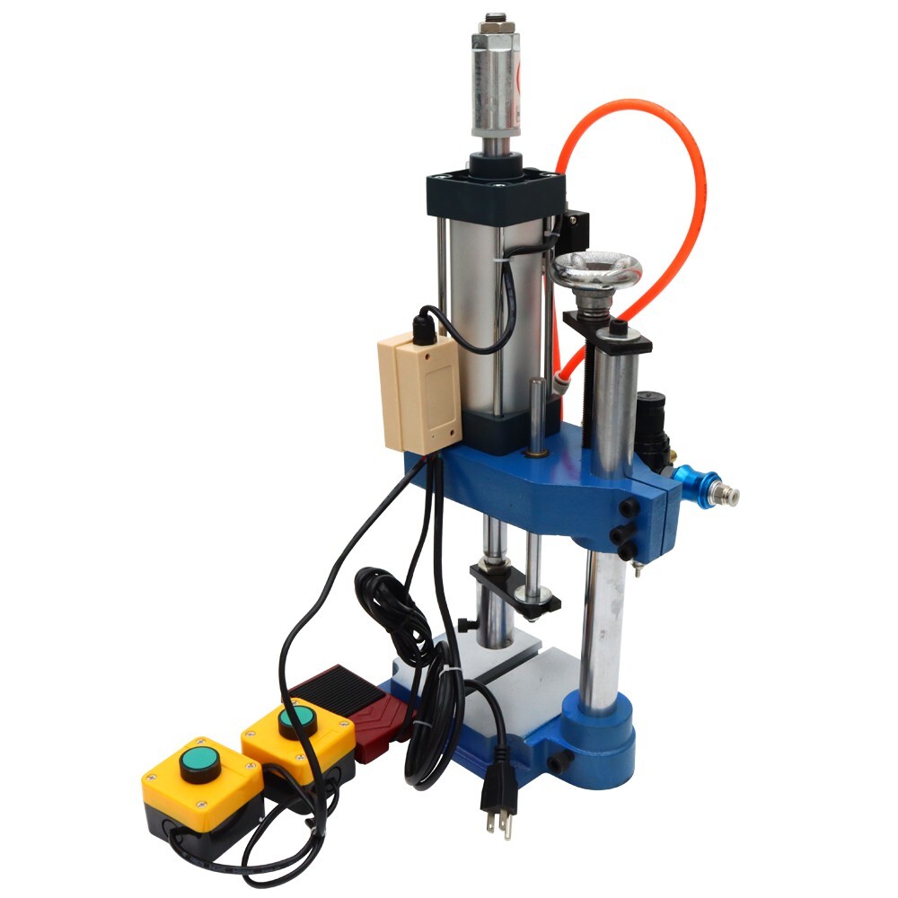 440lb/200kg Pneumatic Punch Machine for Metal Hole 2″-4″ Stroke Press Equipment
