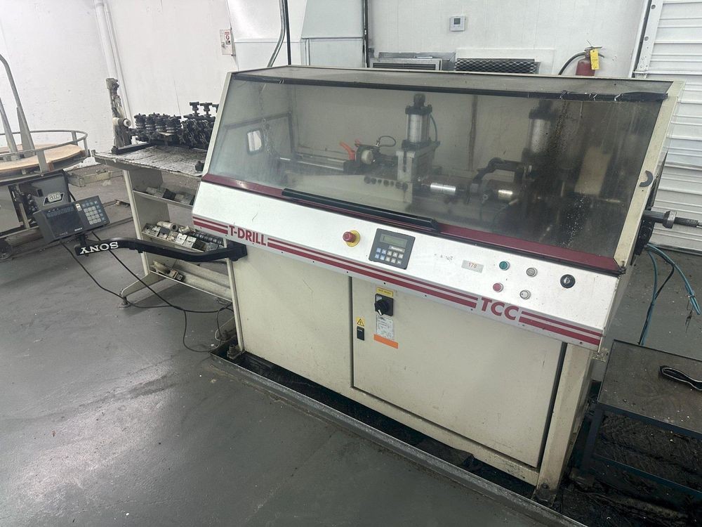 T-Drill TCC-50 7/8″ Tube Cutoff Machine