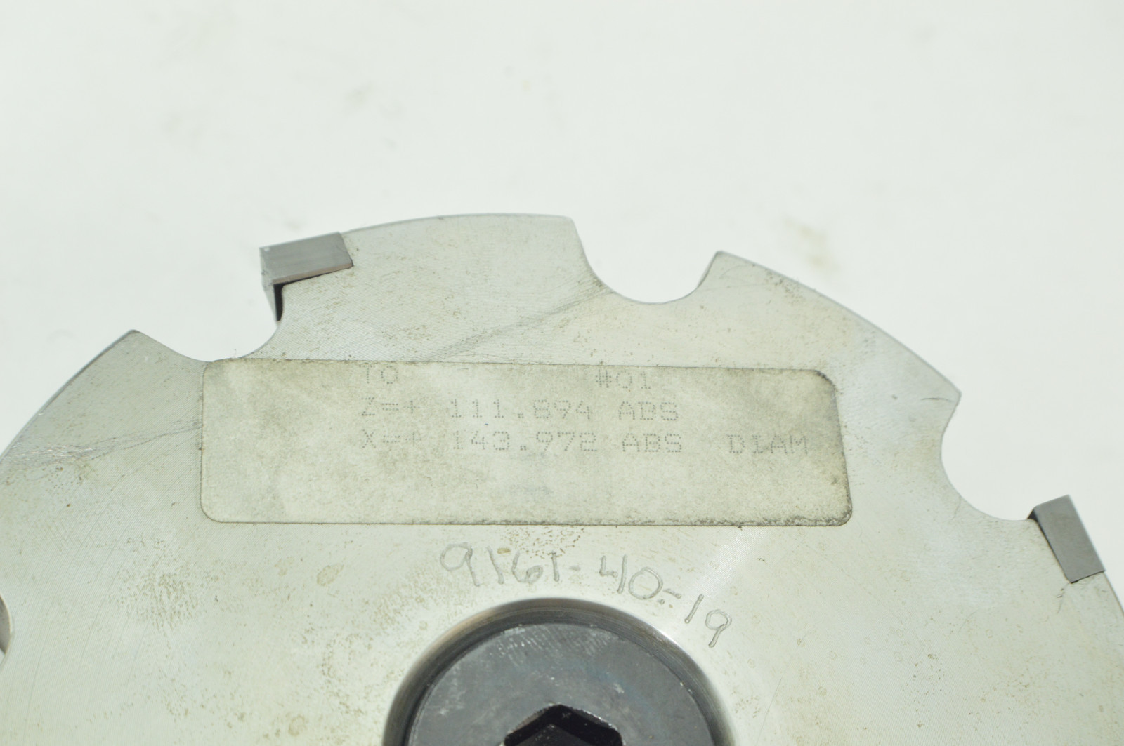 CArboloy / Seco R335.18 HN Indexable 8 Tool Slot Mill Slotting Cutter 5-5/8″