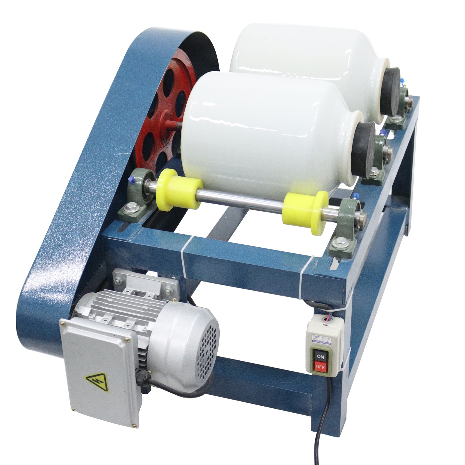 220V Laboratory Ball Mill Grinding Machine with Double5L Ceramic Jar for Ceramic