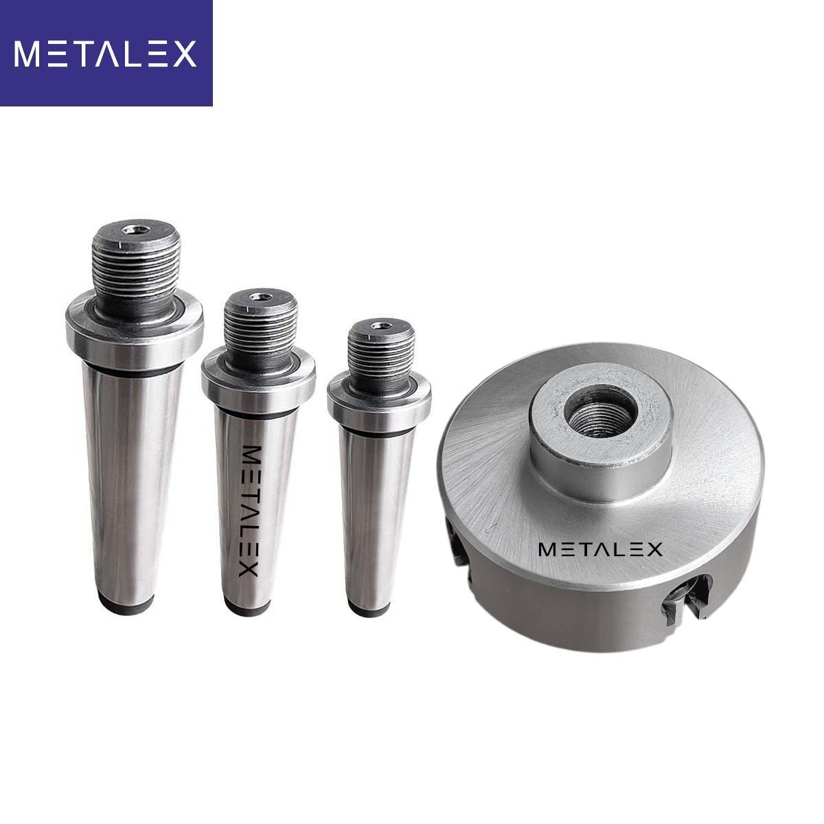 2-3/4″ 70mm 2.75″ Independent 4 Jaw Lathe Chuck MT1 MT2 MT3 Adapters Drill Metal