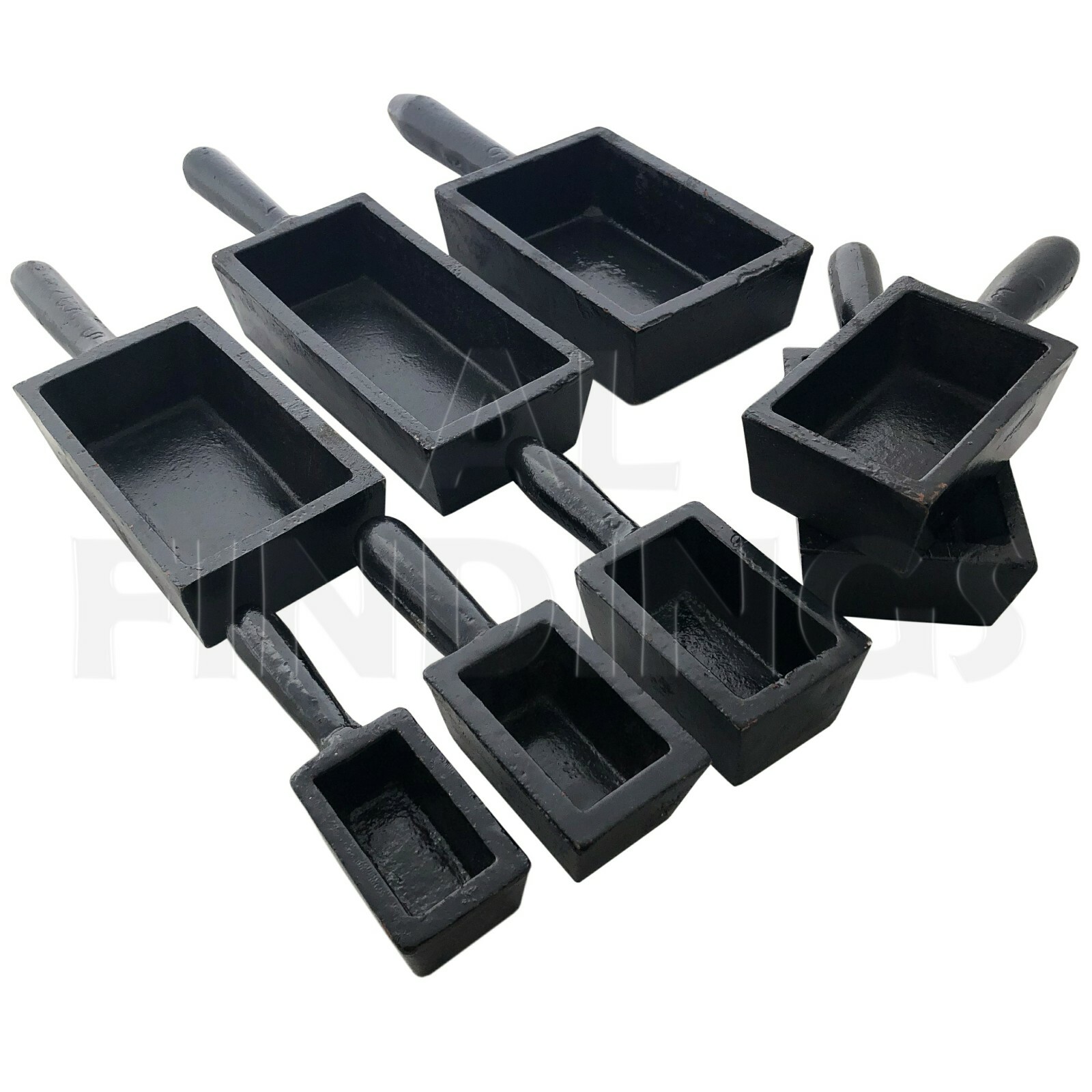 Ingot Mould Casting All Sizes 1,2,3,4,6,8 kg Gold Silver Iron Melting Pour Tool