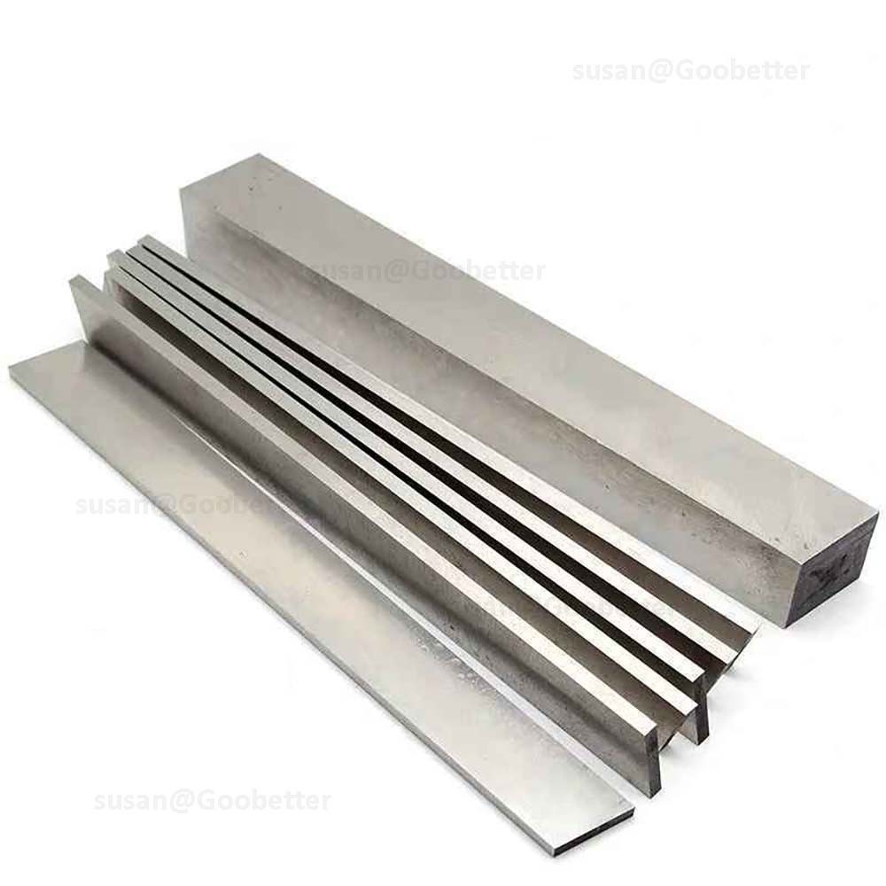 HSS Steel Flat Bar Various Sizes 1mm x 8mm to 60mmx100mm, 300mm Length HRC 60-62