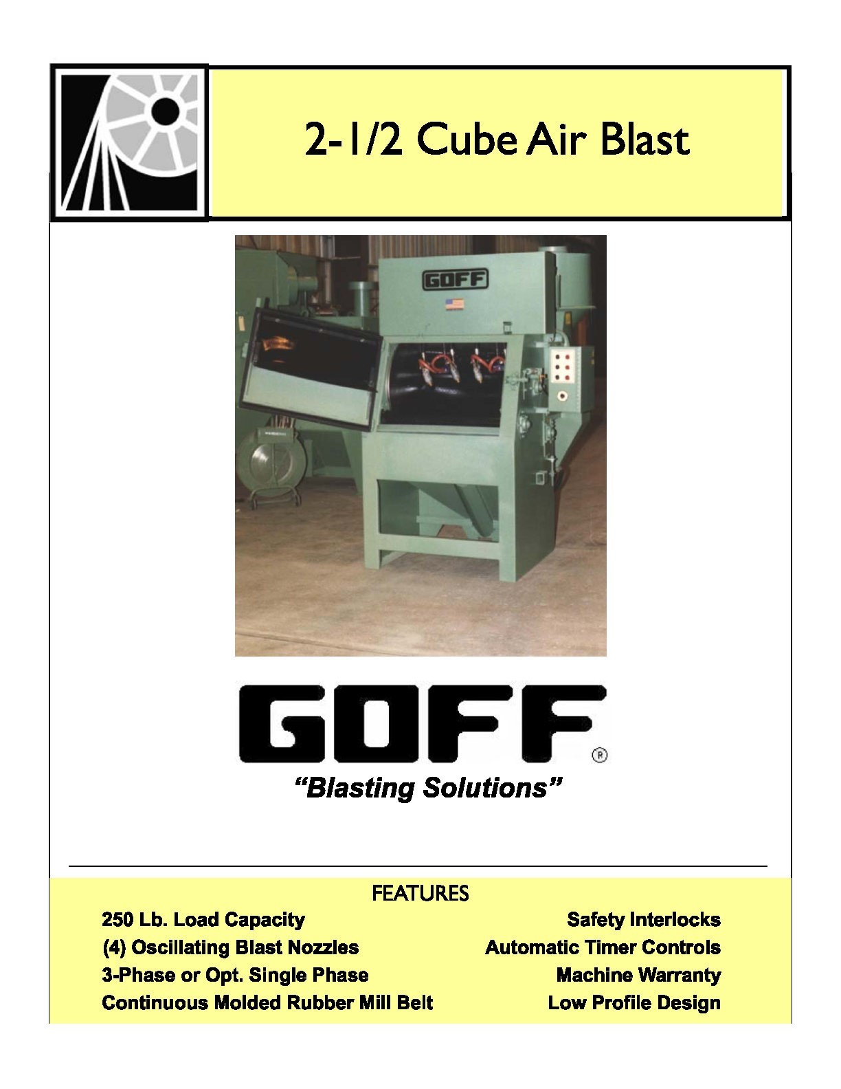 Goff 2.5AB Air Blast Tumbler