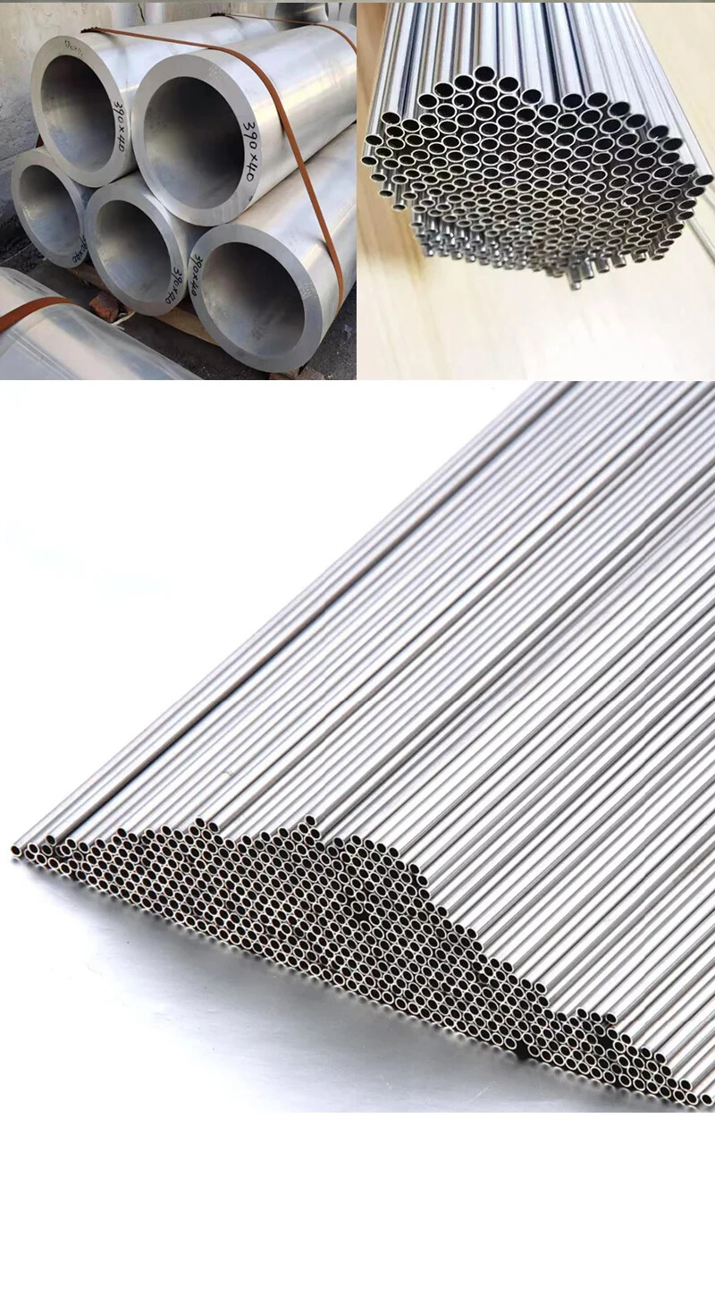 Aluminum Alloy Tube 0.3mm Thickness 1.1-10mm OD Straight 300 500mm Pipe Round
