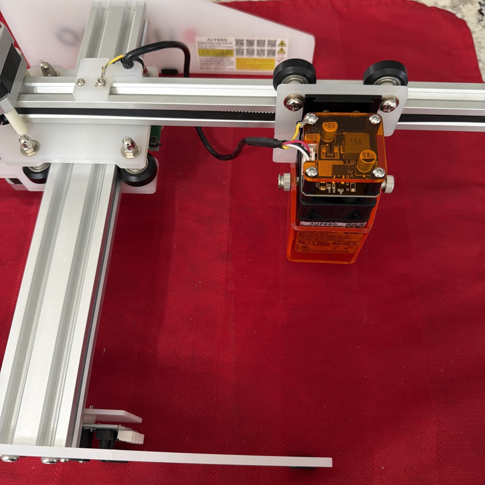 Aufero Laser 1 Engraver LU2-2 Untested No Charging Cable /Parts Only “As-Is”.