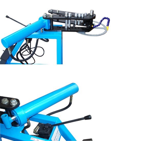 Electric Powered 10 Ton Hydraulic Pipe Tube Bender Bending 110 Volt – 3 Dies
