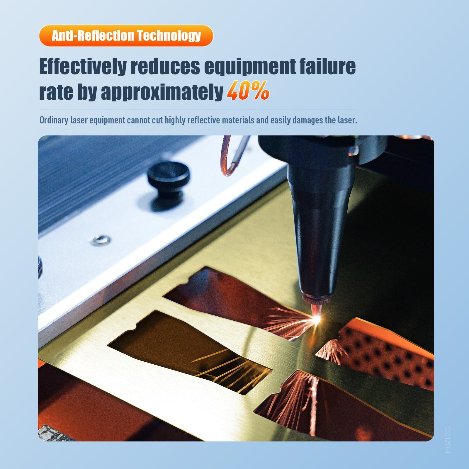SFX 1200W Air-Cooled Precision Fiber Laser Cutting Machine for Metal Processing
