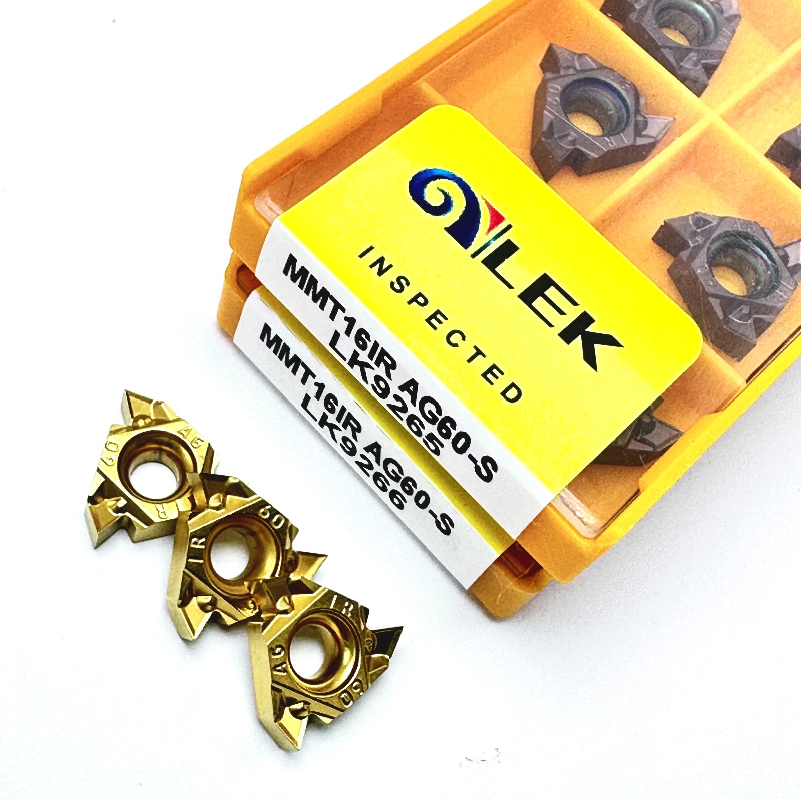 Thread Turning Insert MMT16ER MMT16IR AG60-S Steel Processing CNC Lathe Tool