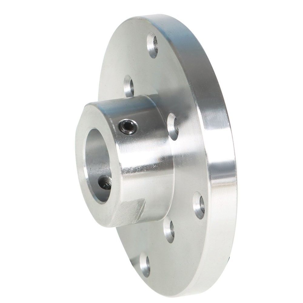 4″ Steel Wood Lathe Face Plate 1″ x 8tpi Threaded with Set Screws