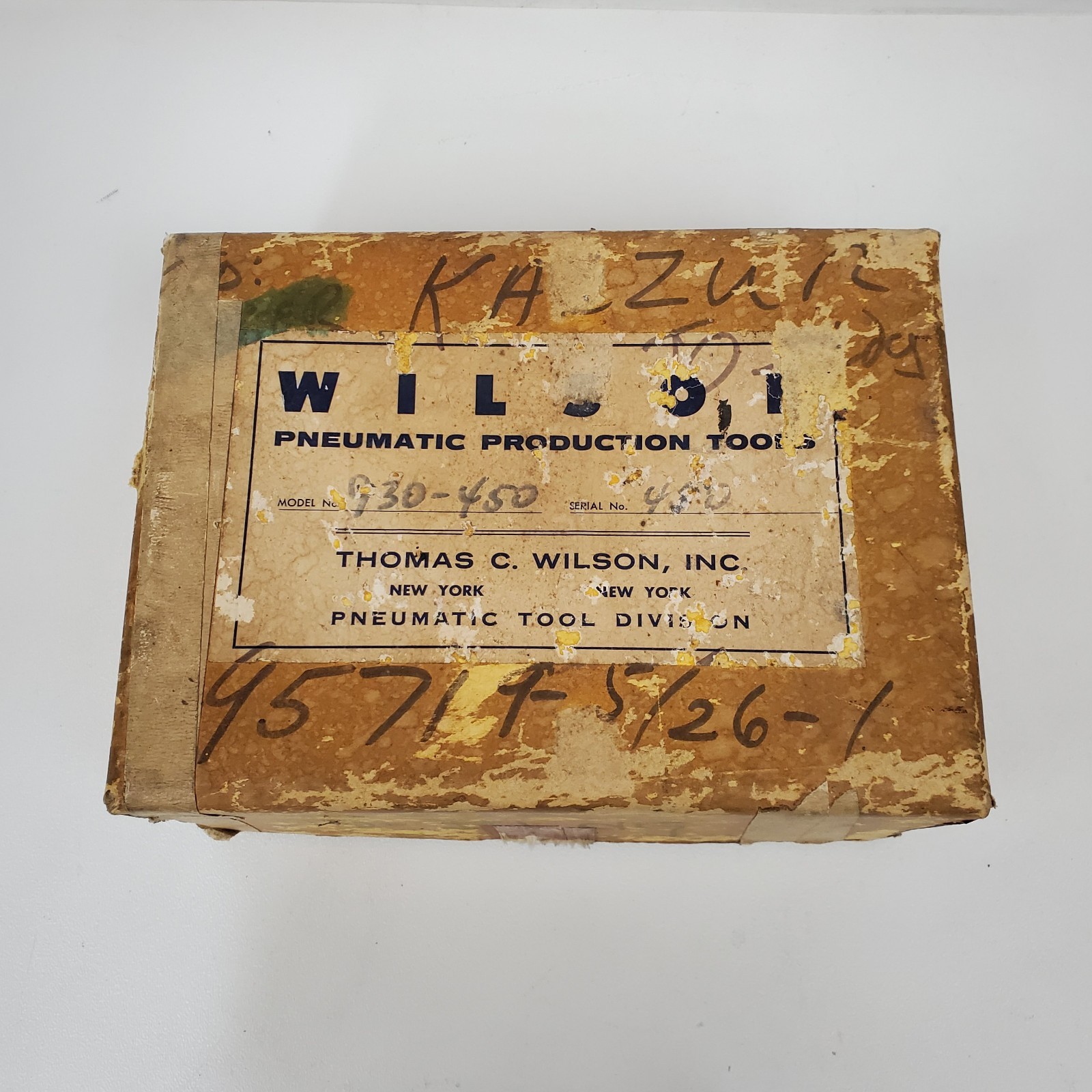 Thomas C. Wilson 930-450 Pneumatic Tube Roller