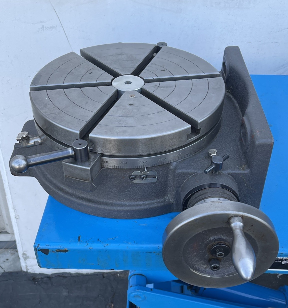 NEWS/YUASA 12″ HORIZONTAL / VERTICAL ROTARY TABLE – #550-052 Japan! (25MY39)