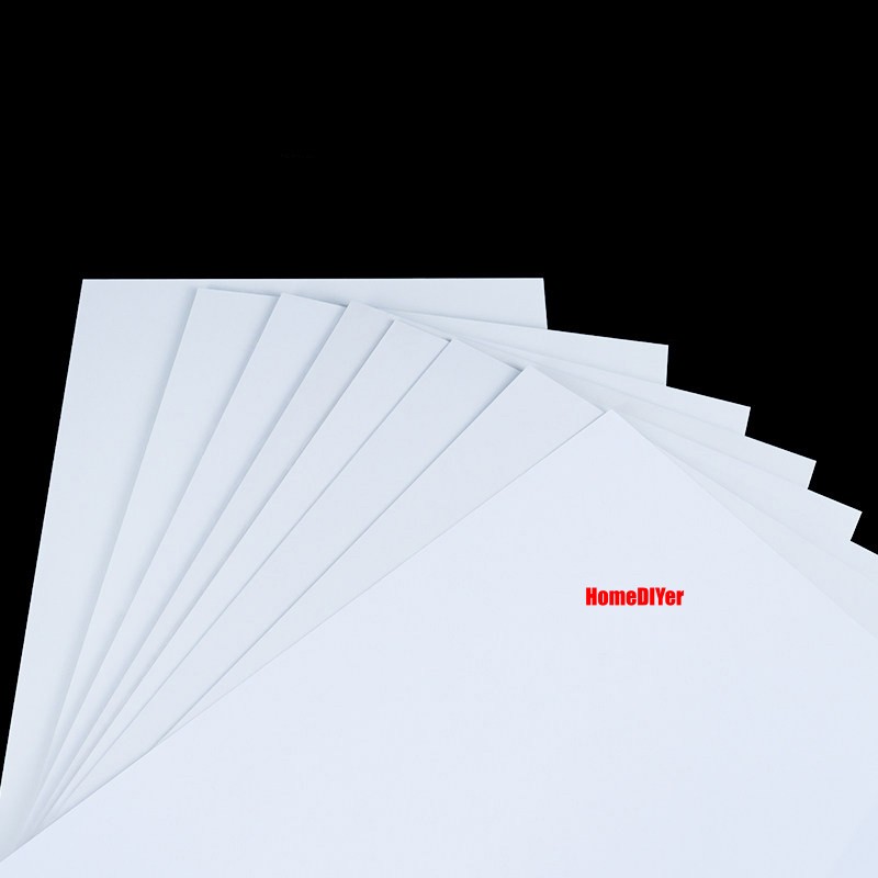 ABS Plastic Sheet DIY Project Model Making Plate Board Black White Beige 0.5-5mm